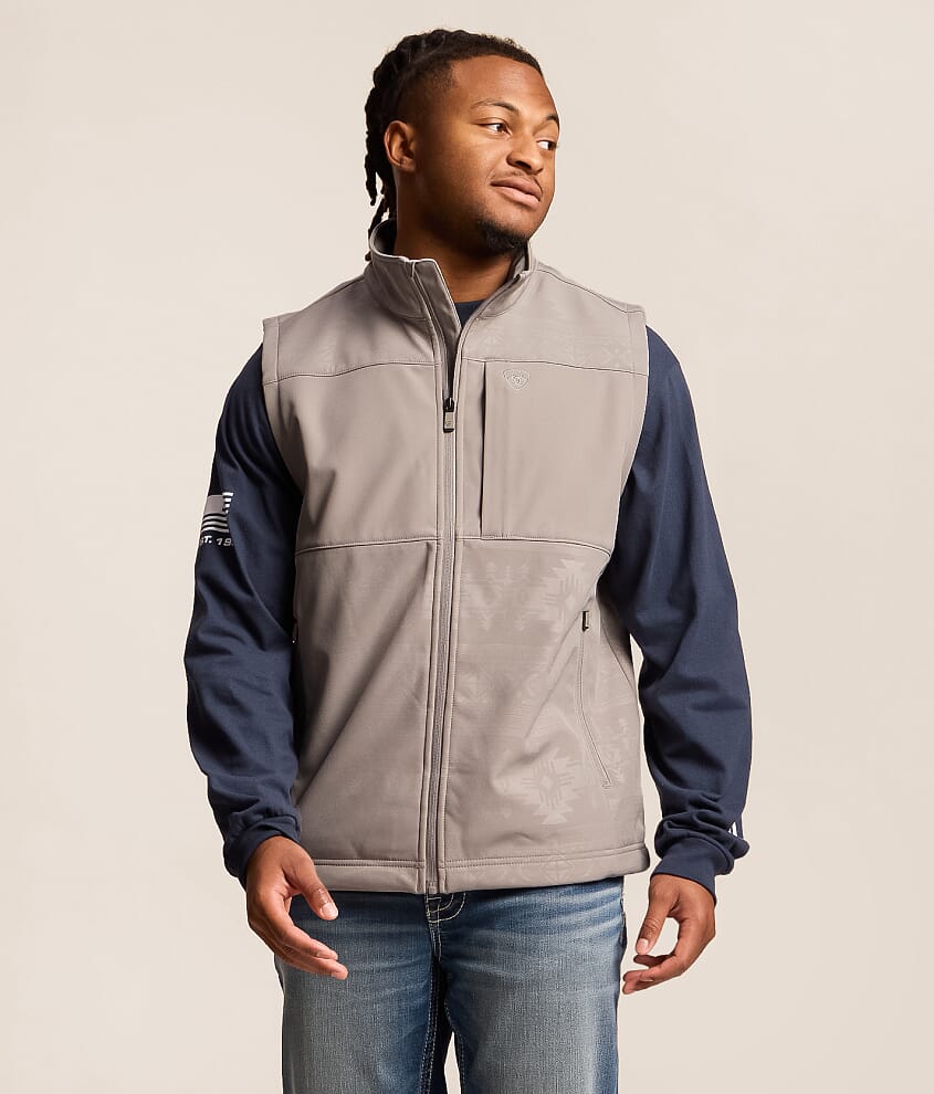 Vernon Embossed Softshell Vest