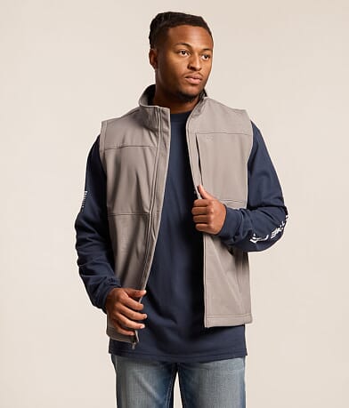 Vernon Embossed Softshell Vest thumbnail 2