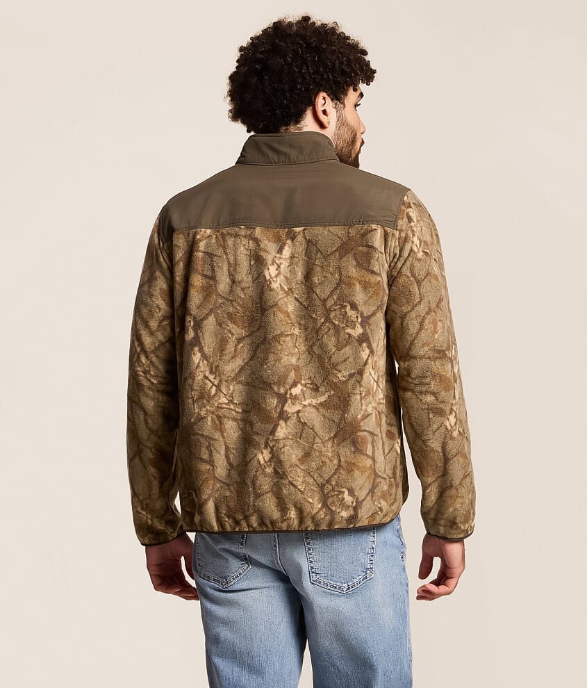Basis Camo Quarter Zip Fleece Pullover