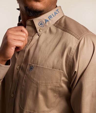 Team Logo Twill Classic Shirt thumbnail 5