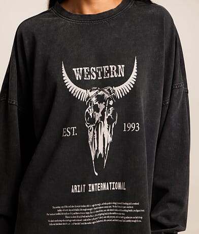 Skull Oversized T-Shirt thumbnail 3