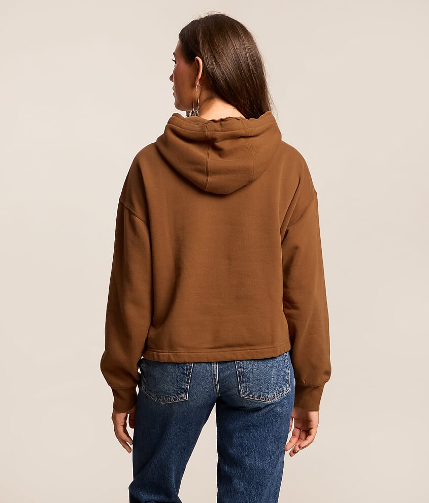 Embroidery Hooded Sweatshirt
