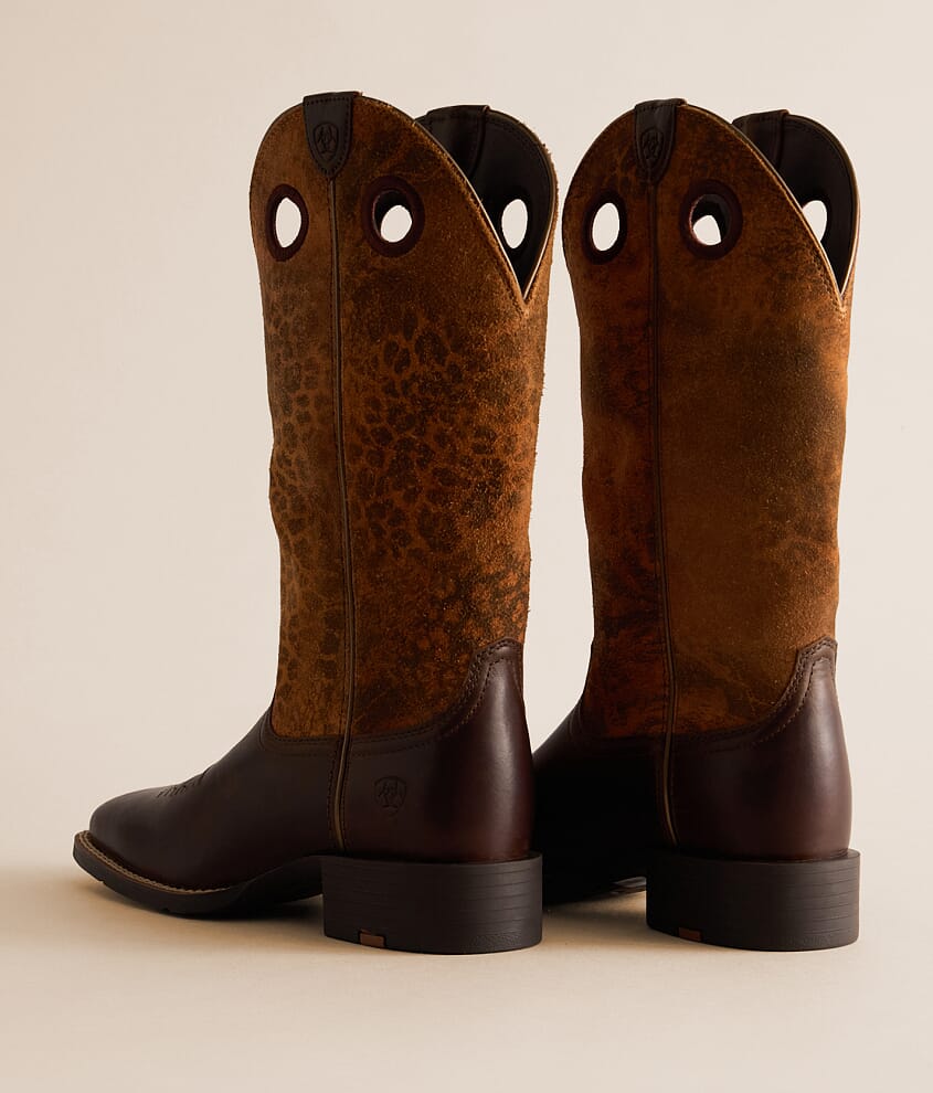 Round Up Ryder Leather Western Boot