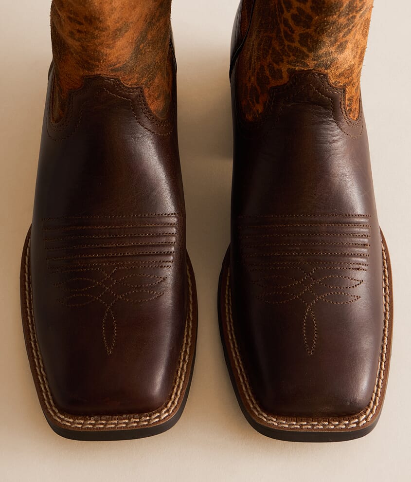 Round Up Ryder Leather Western Boot