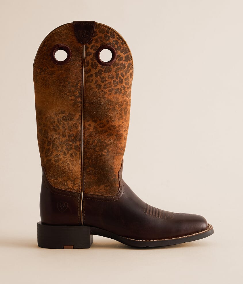 Round Up Ryder Leather Western Boot