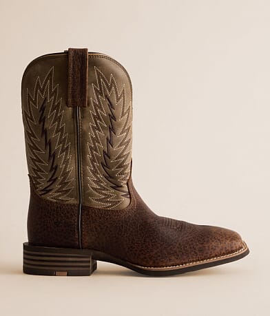 Driggs Leather Cowboy Boot