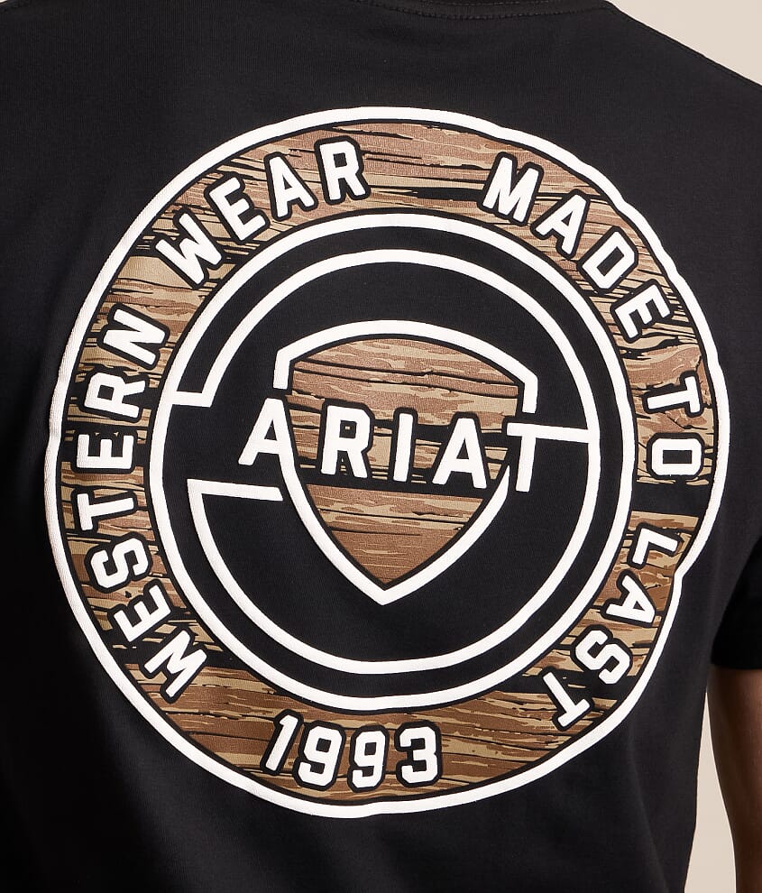 Woodgrain Shell T-Shirt