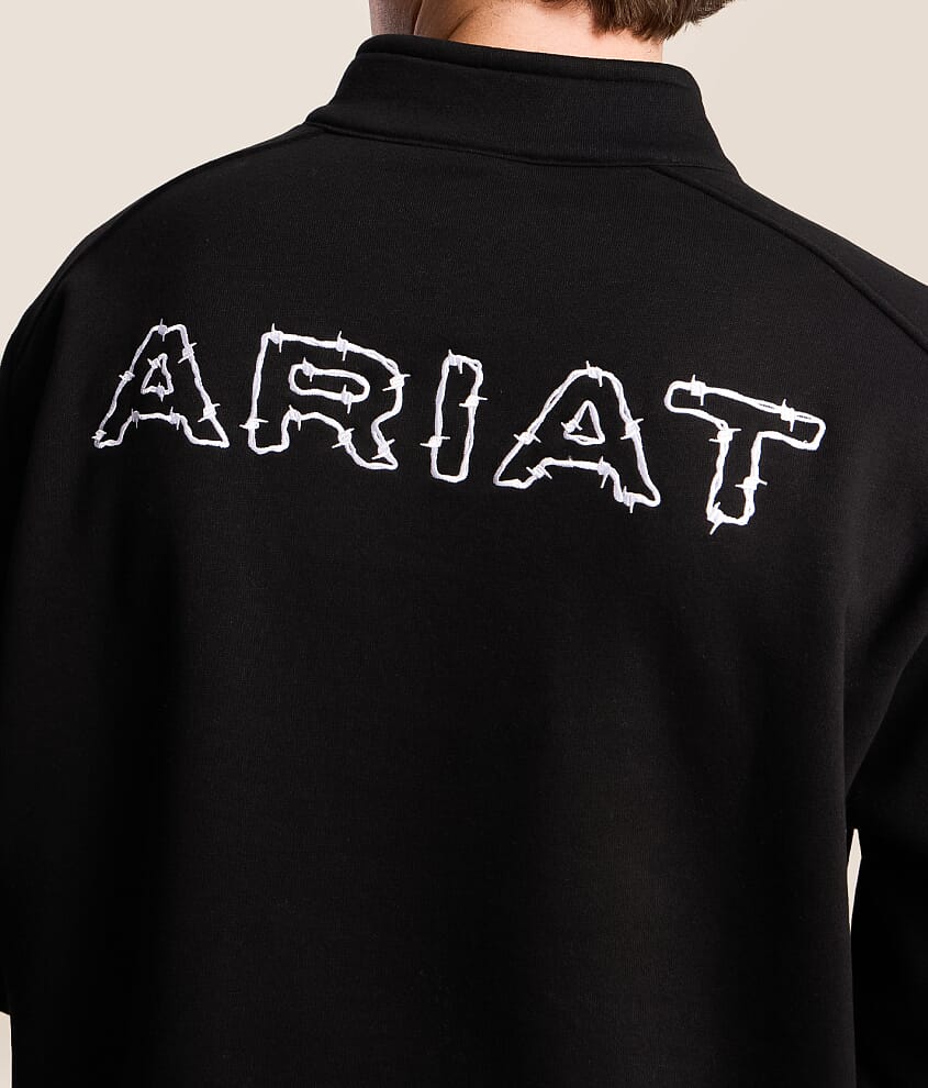 Barbed Wire Quarter Zip Pullover