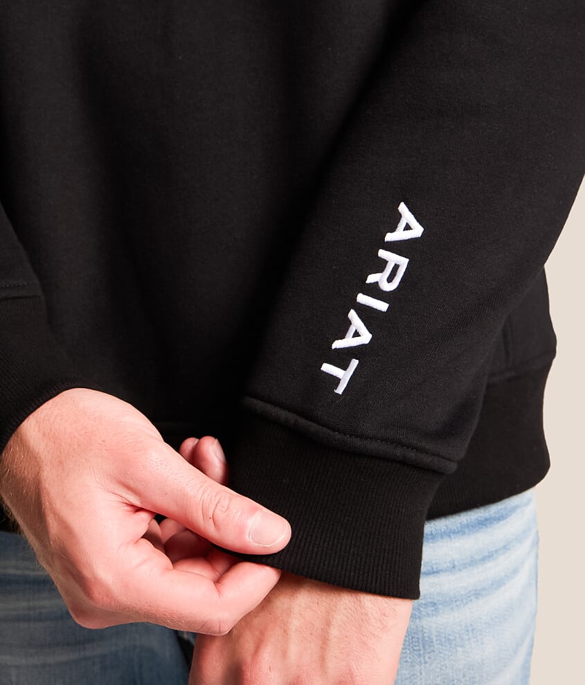 Barbed Wire Quarter Zip Pullover