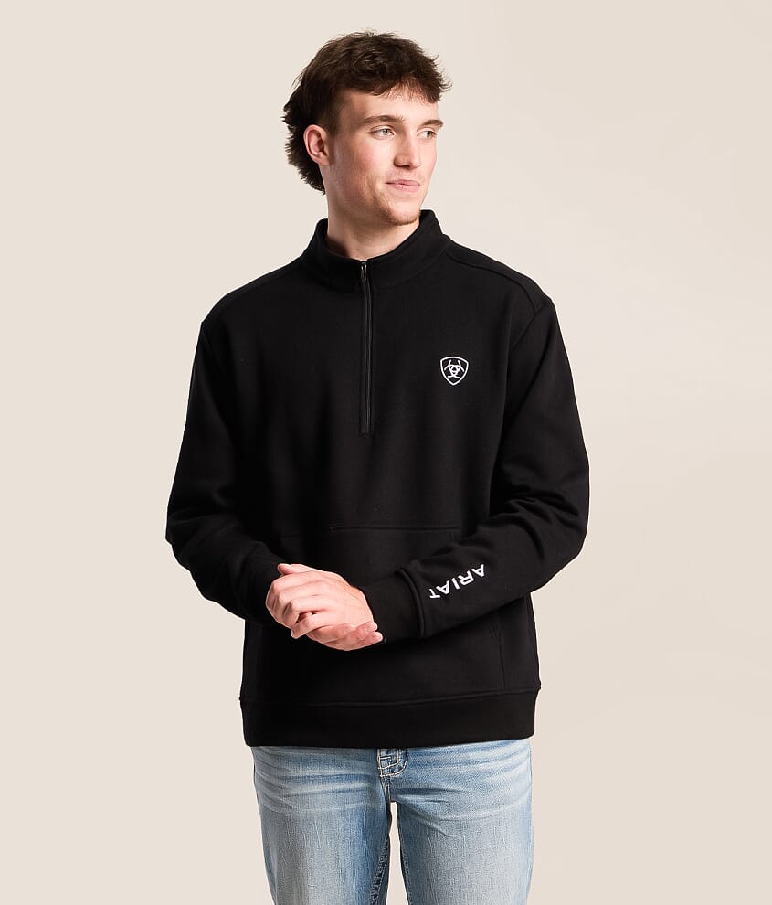 Barbed Wire Quarter Zip Pullover