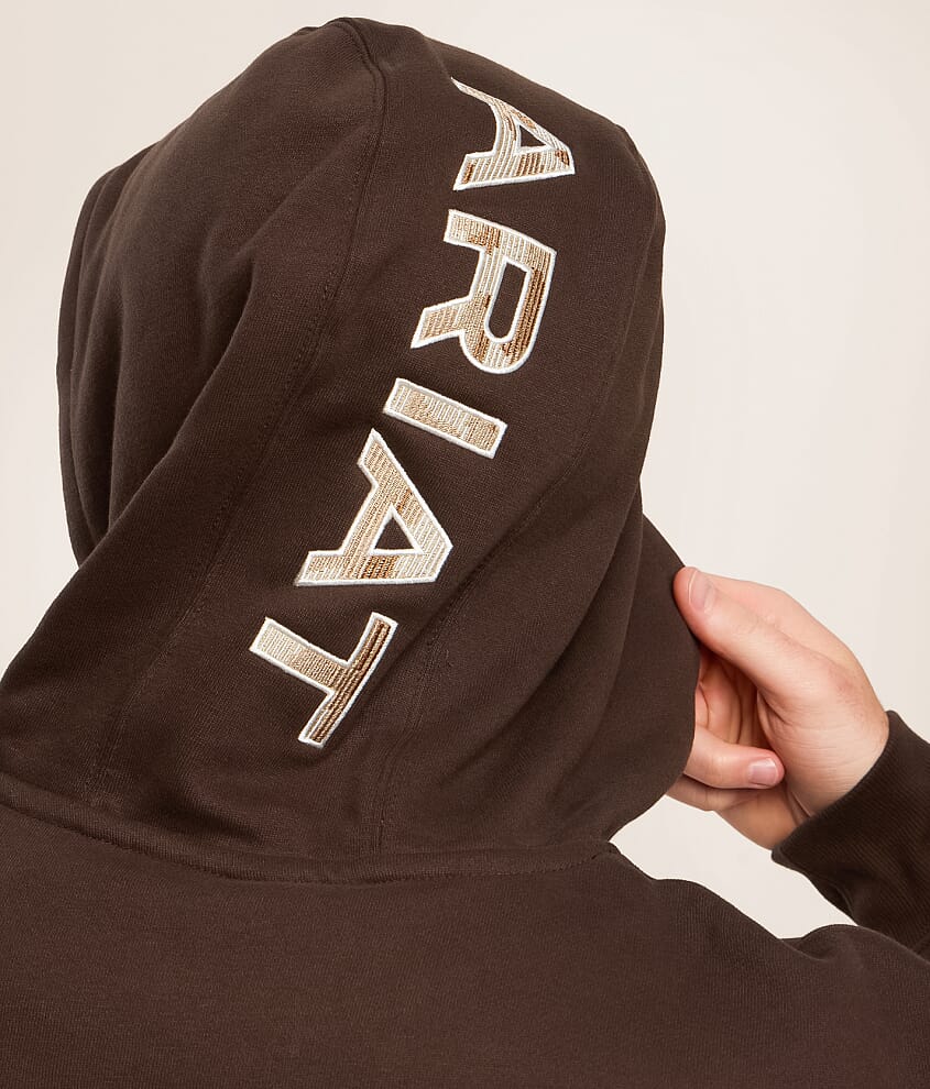 Camo Hooded Sweatshirt