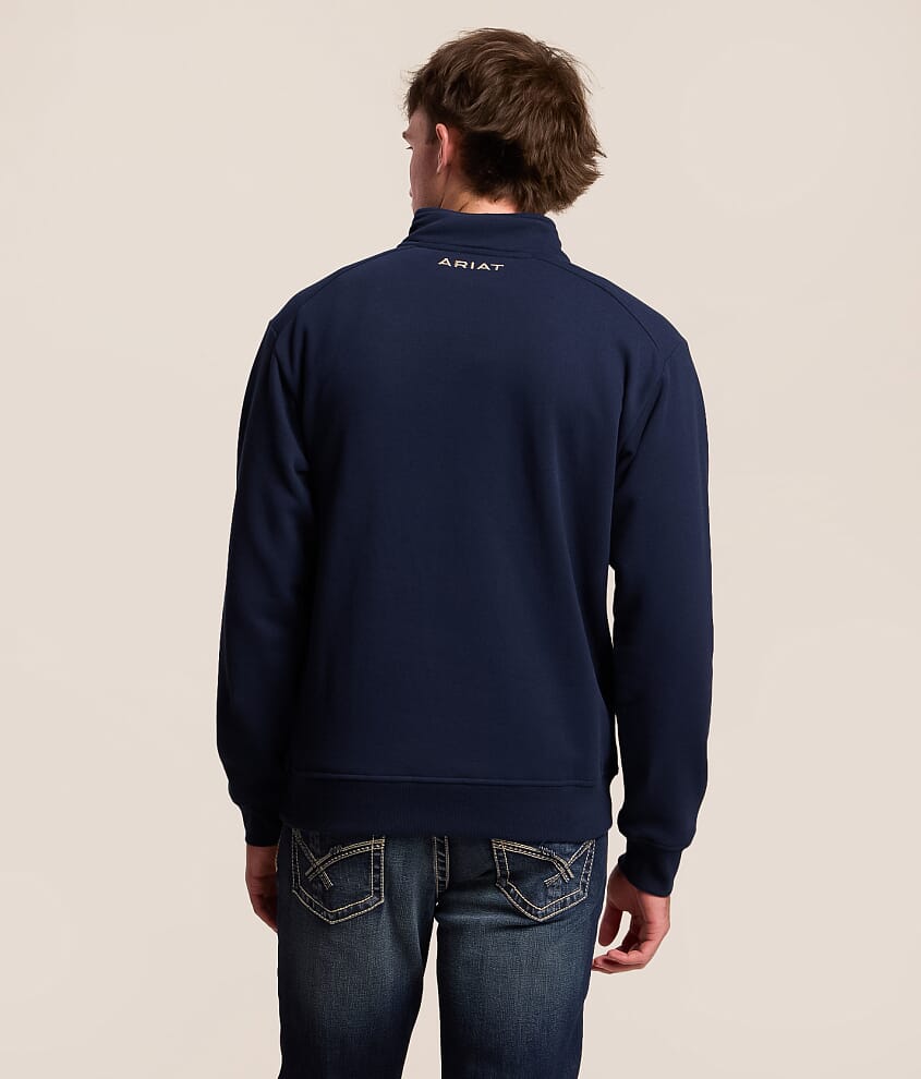 Logo Quarter Zip Pullover