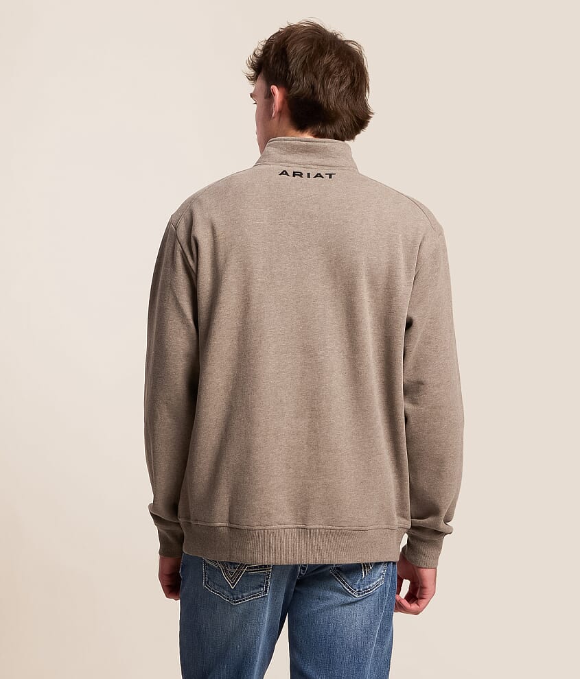 Ariat Logo Quarter Zip Pullover