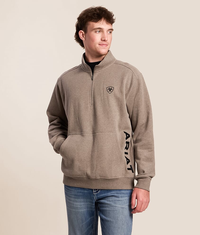 Ariat Logo Quarter Zip Pullover