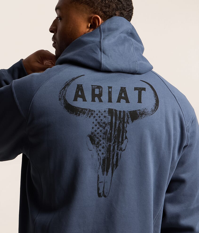 Sketch Longhorn Hooded Sweatshirt