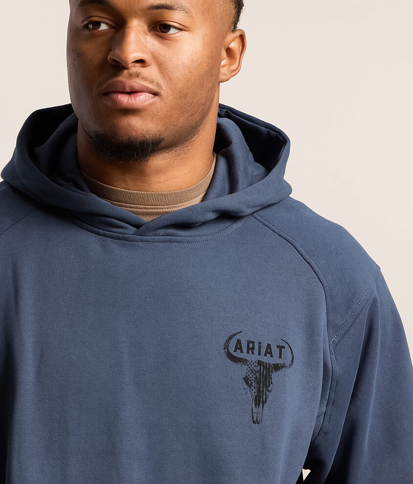 Sketch Longhorn Hooded Sweatshirt
