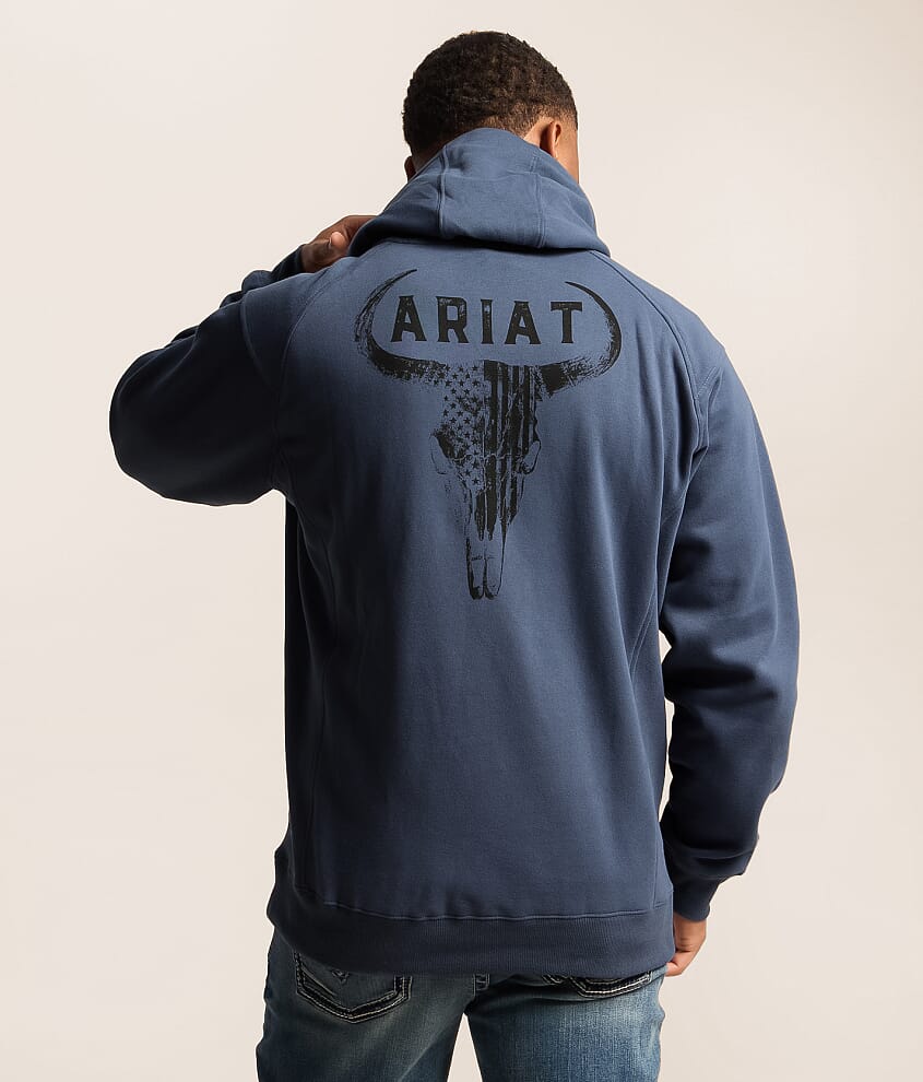 Sketch Longhorn Hooded Sweatshirt