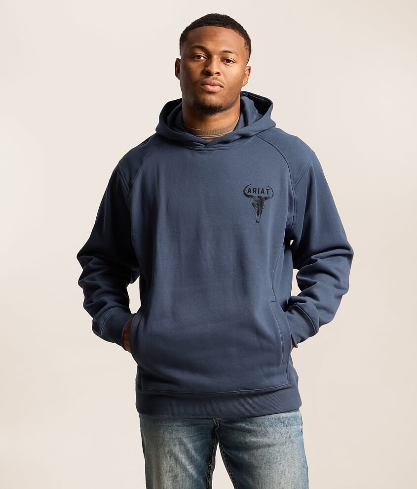 Sketch Longhorn Hooded Sweatshirt