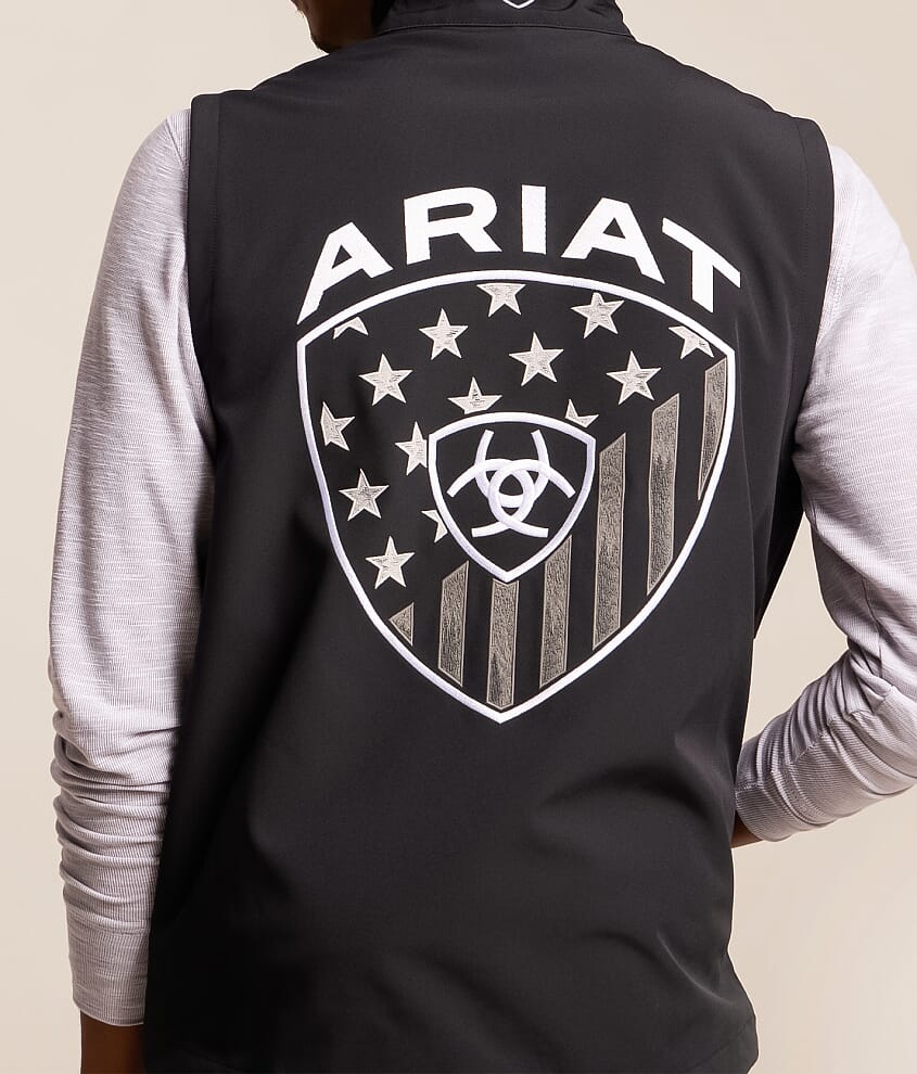 Patriot Flag Softshell Vest