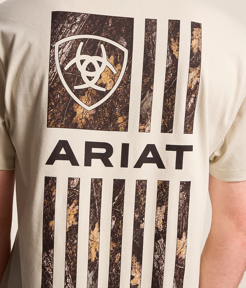 Brush Camo Flag T-Shirt