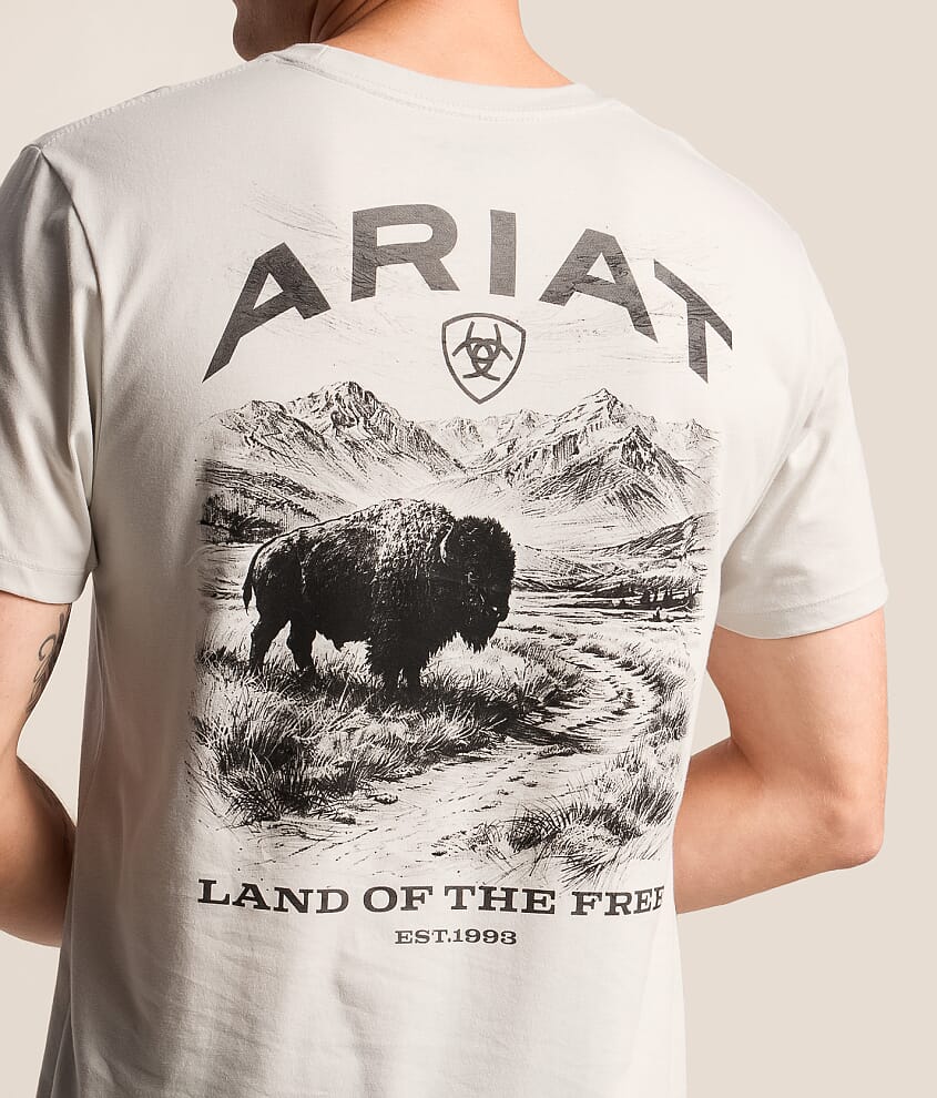 Bison Trail Sketch T-Shirt