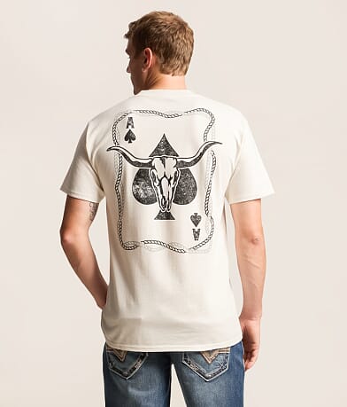 Face Card Skull T-Shirt
