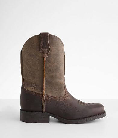 Ariat Boys - Rambler Leather Cowboy Boot front view