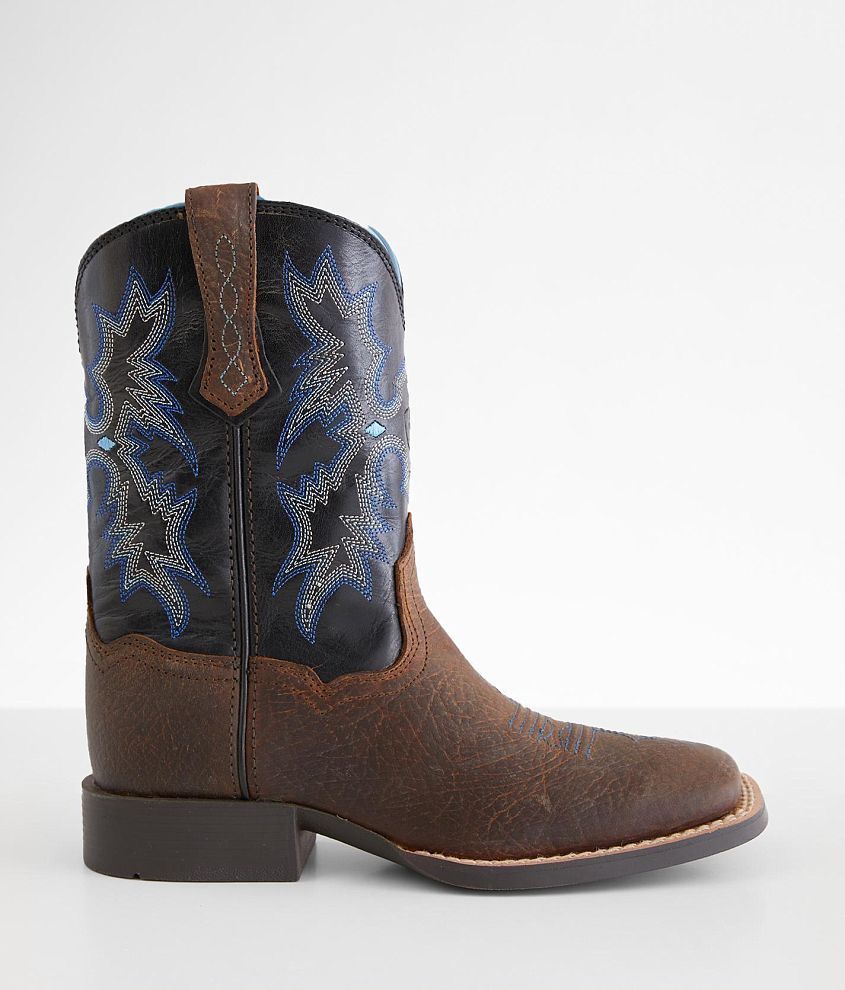 Boys - Ariat Tombstone Leather Cowboy Boot front view