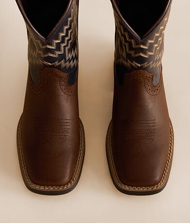 Boys - Tycoon Leather Cowboy Boot thumbnail 5