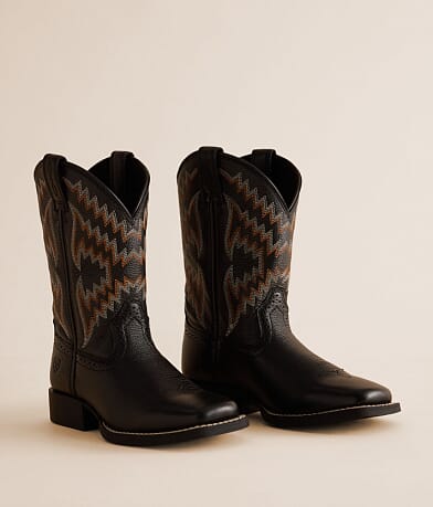 Boys - Tycoon Leather Cowboy Boot thumbnail 2