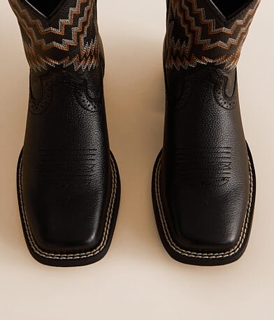 Boys - Tycoon Leather Cowboy Boot thumbnail 5