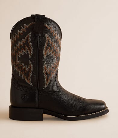 Boys - Tycoon Leather Cowboy Boot