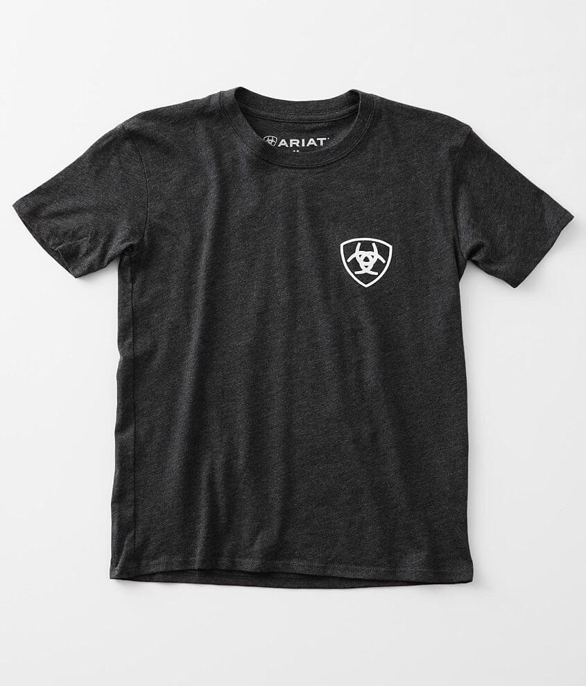 Boys - Ariat Starts T-Shirt - Boy's T-Shirts in Charcoal Heather | Buckle