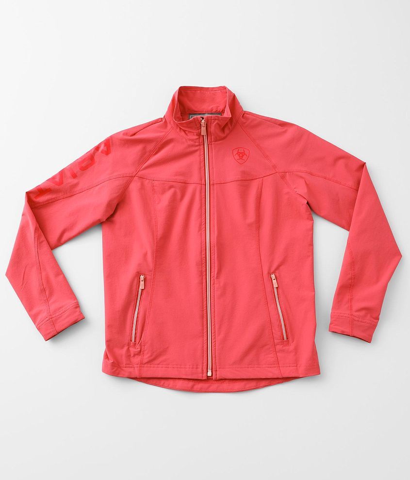 Girls - Ariat Agile Softshell Jacket front view
