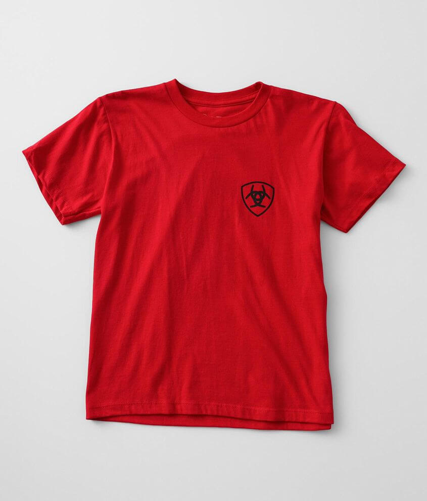Boys - Ariat Vertical T-Shirt front view