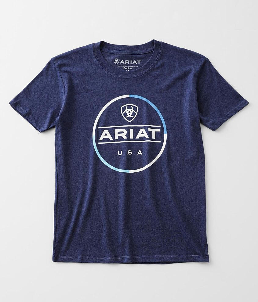Boys - Ariat Circular T-Shirt front view