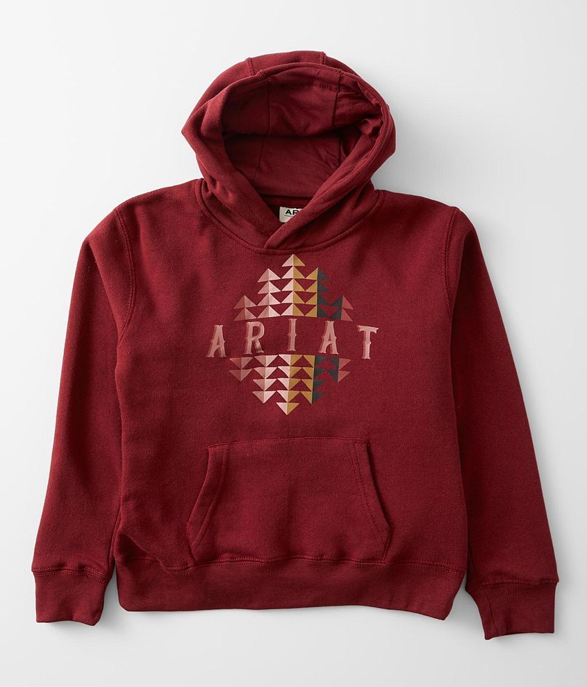 Girls - Ariat Real Beartooth Hooded Sweatshirt front view