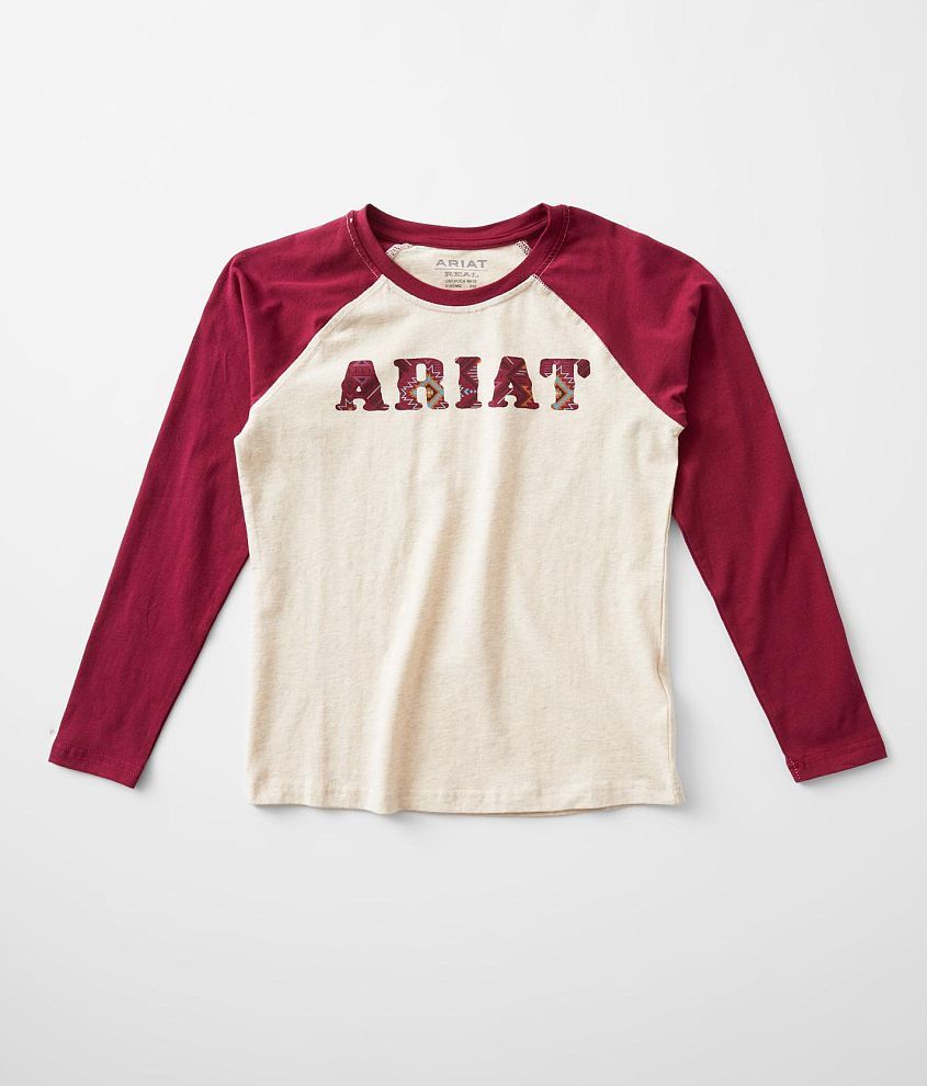 Girls - Ariat Real Zuma T-Shirt front view