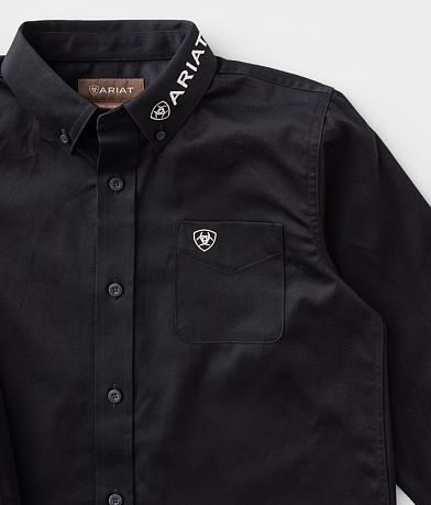 Boys - Team Logo Twill Shirt thumbnail 4