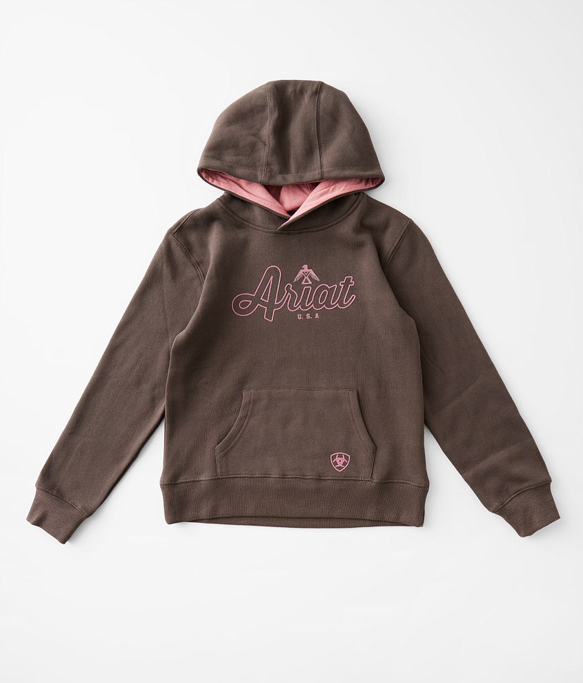 Girls - Ariat Thunderbird Hooded Sweatshirt front view