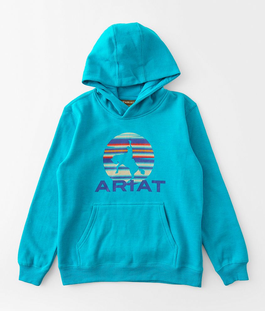 Boys - Ariat In Motion Hooded Sweatshirt front view