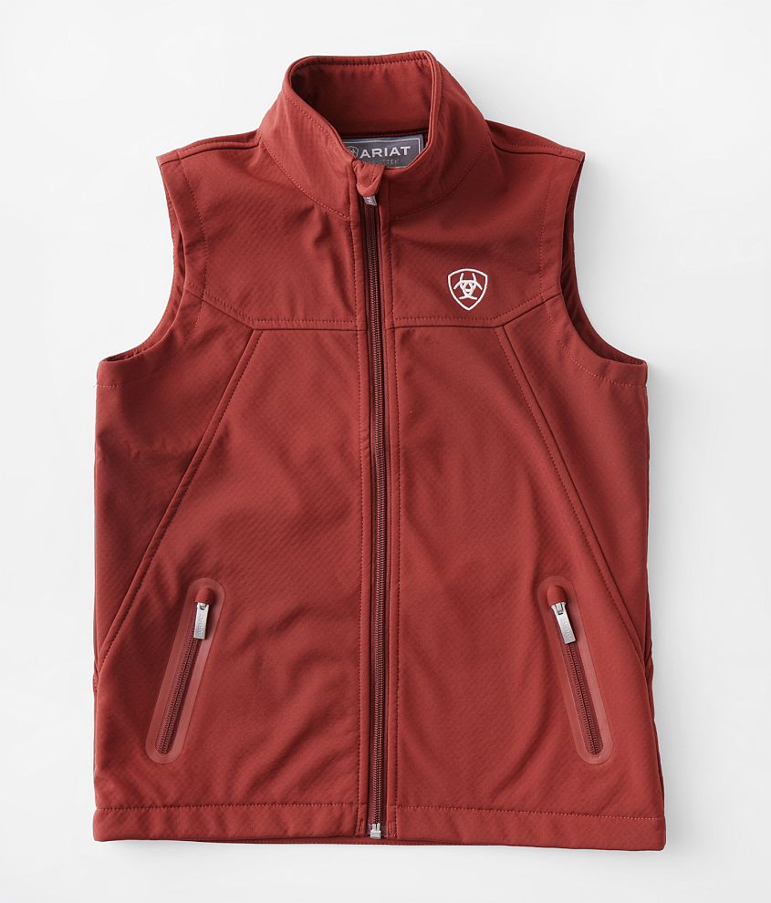 Boys - Ariat New Team Softshell Vest front view