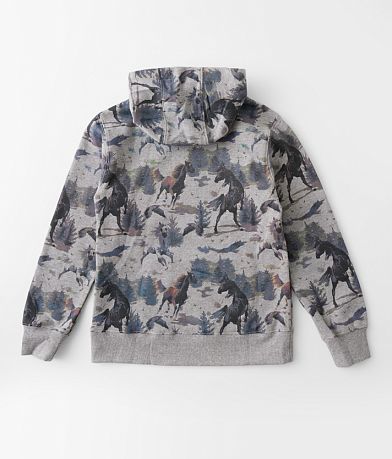 Ariat Girls - Misty Horse Hooded Sweatshirt BACK