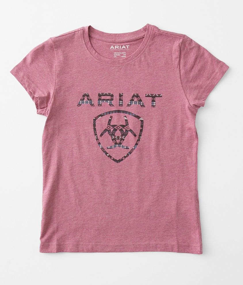 Girls - Ariat Shield T-Shirt front view