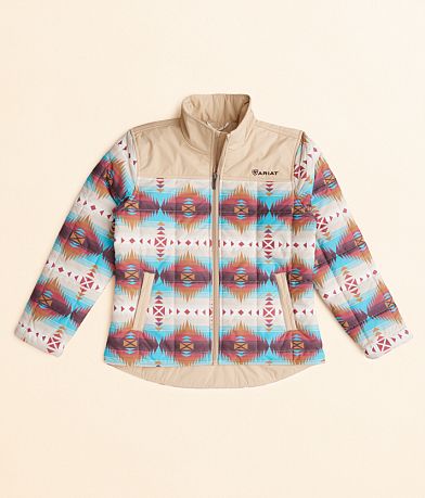 Ariat Girls - Crius Serrano Western Quilted Jacket front view