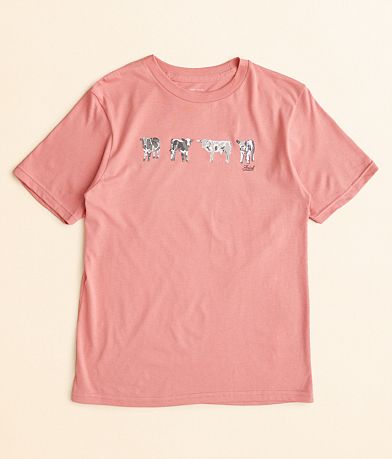 Ariat Girls - Mini Cow Squad T-Shirt front view