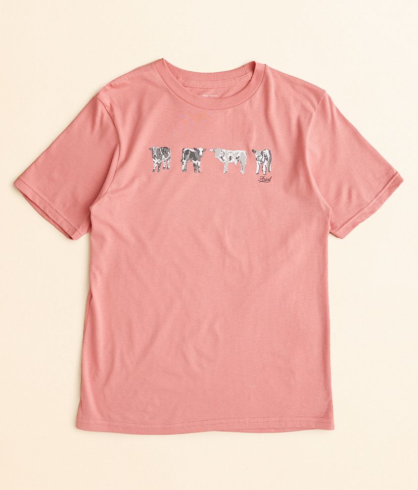 Girls - Ariat Mini Cow Squad T-Shirt