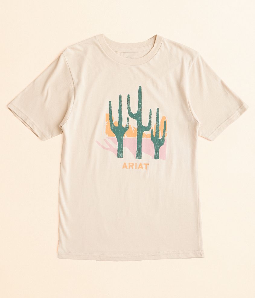 Girls - Ariat Saguaro Cactus T-Shirt front view