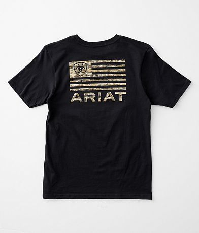 Ariat Boys - Digital Camo T-Shirt back view