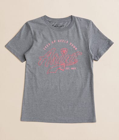 Ariat Girls - Heels Down T-Shirt front view